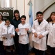 Los alumnos premiados del Colegio Santa Cecilia junto a sus maestras.