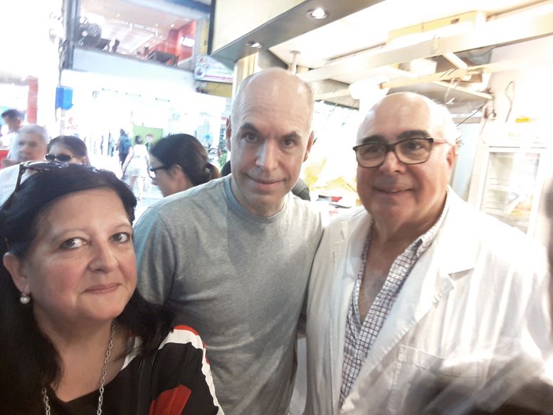 En el Mercado del Progreso con Nucho Principe y Marina Bussio de Horizonte