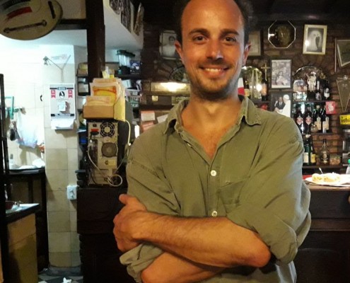 Matías Tripodi de visita en Buenos Aires.