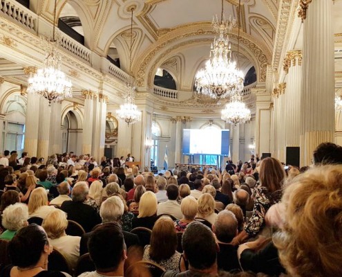 Salón Dorado de la Legislatura porteña