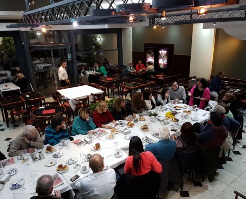Vecinos, amigos, lectores y colegas, celebraron junto a Horizonte y ABC el Día del Periodista.