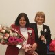 Marina Bussio, nueva presidenta del Rotary Club "La Veleta de Caballito" y Susana Espósito, presidenta saliente.