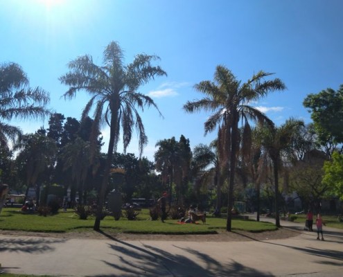 ¡Hermosa Plaza Irlanda!