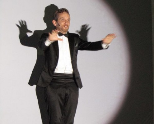 Diego Reinhold presentó su nuevo show .