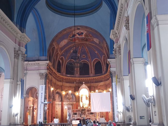 interior de la Parroquia Nuestra Señora de los Dolores